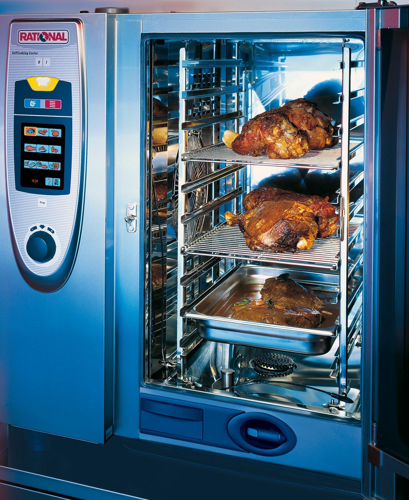 RATIONAL SelfCooking Center® overnight cooking feature increases