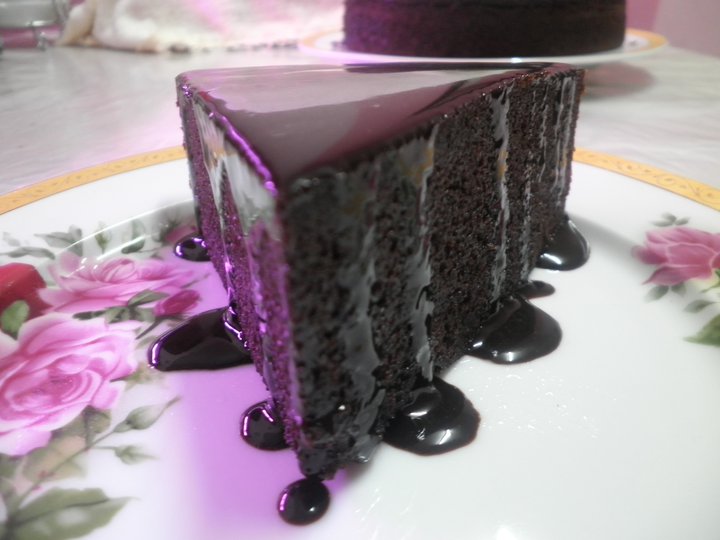 RAS Cake: Slice of Kek Kukus Coklat Moist