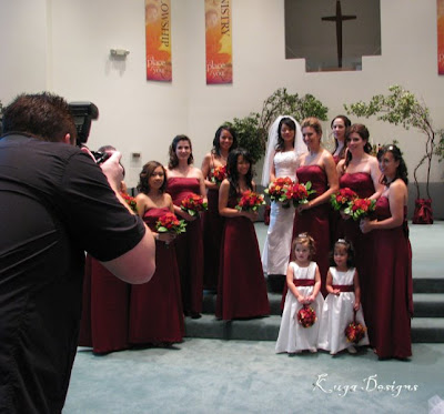 One last shot of half of the bridal party Then it was time for me to go