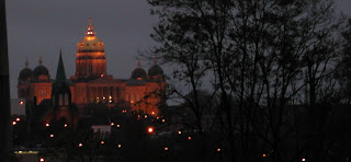 Iowa Capitol Building by Night