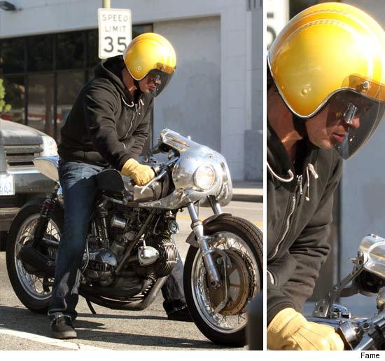 brad pitt bike