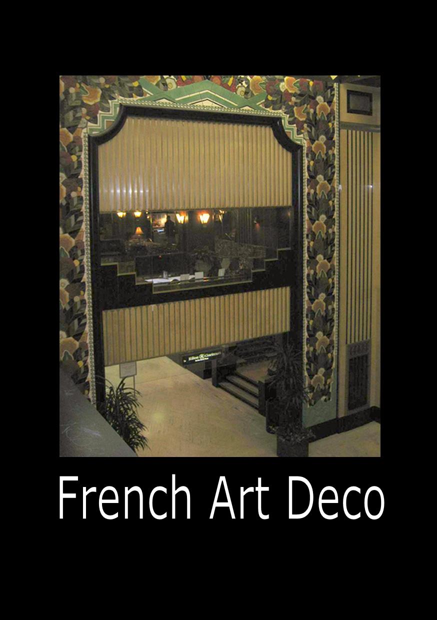 Sample Board Online In Australia: Art Deco Designers in France