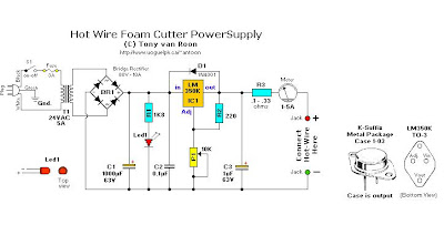 SIERA TEKNIK ELEKTRONICS: hot wire cutter diy foam cutter wiring diagram 