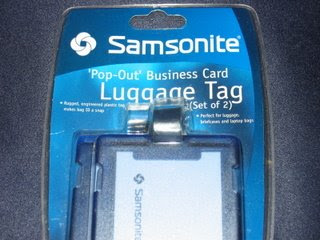 samsonite luggage tag card business lavend space hardy asking colour pop brand very price blue set
