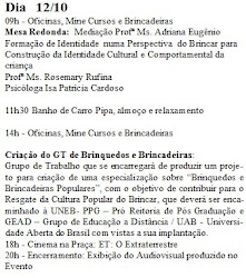 Programação dia 12/10