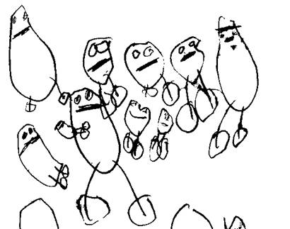 All Sts childrens drawing (image)