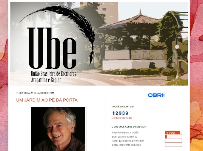 Conheça o blog da UBE na região de Araçatuba