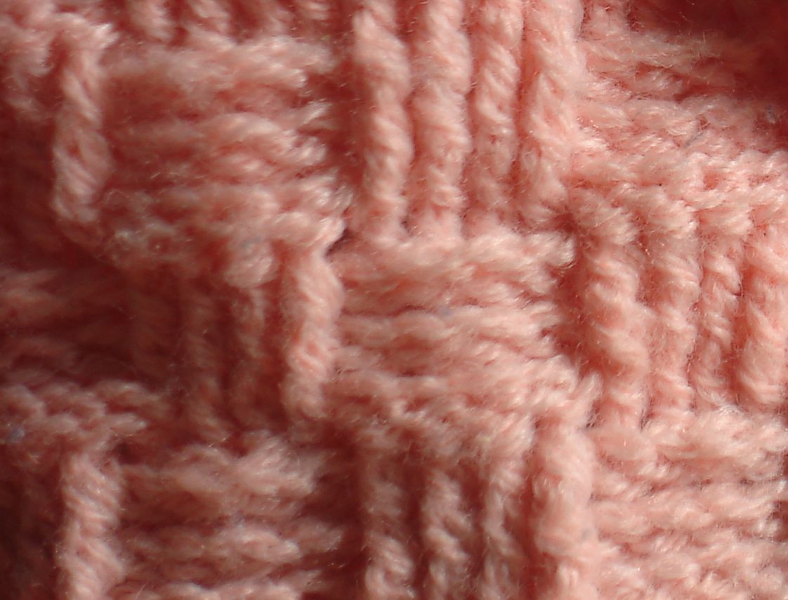The Lazy Hobbyhopper: Crochet: Basket weave pattern
