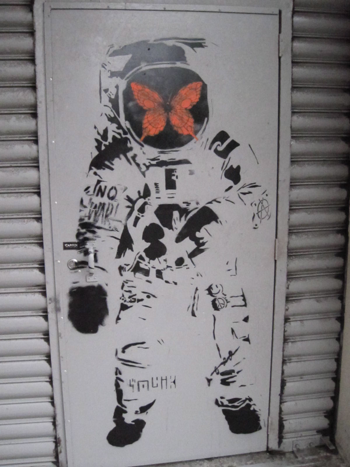Street Art: Stencils... in... space!