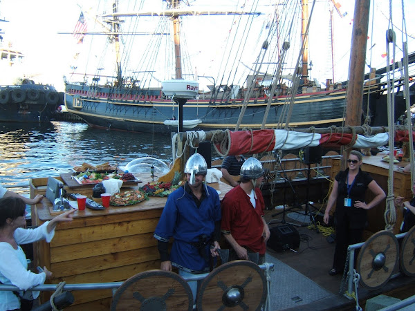 viking dudes at the Tall Ships 2009