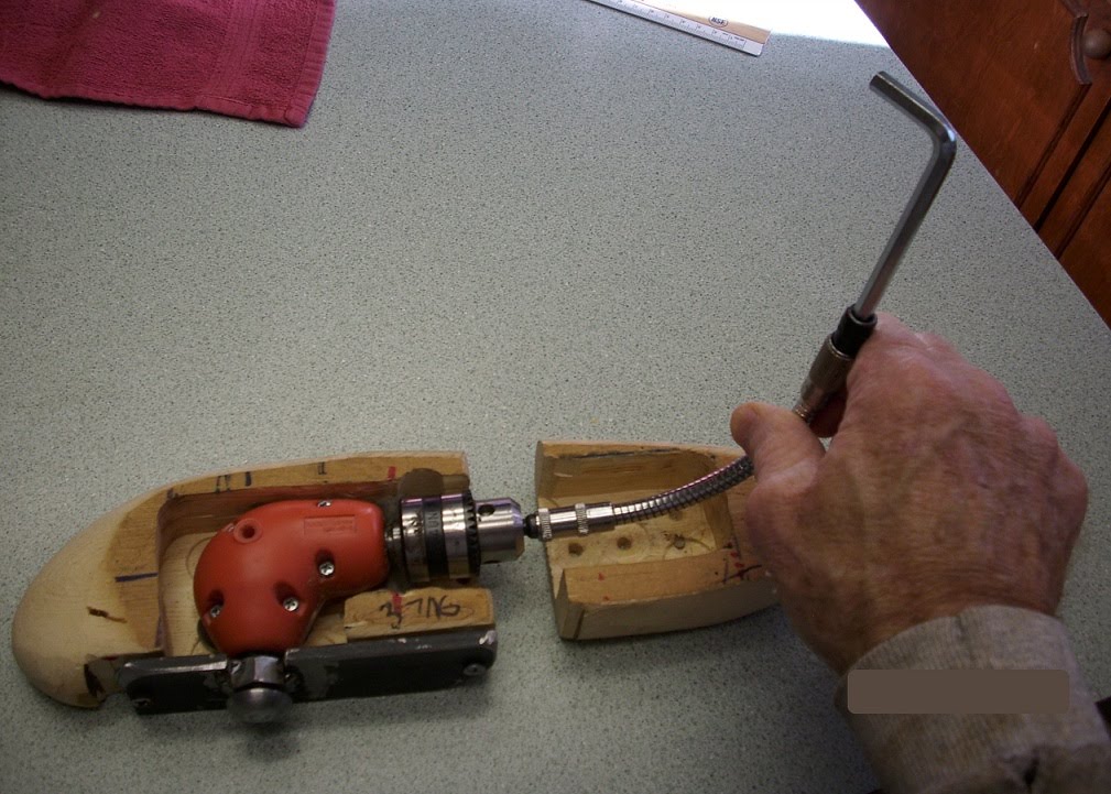 Toolman ski boot bunion punch