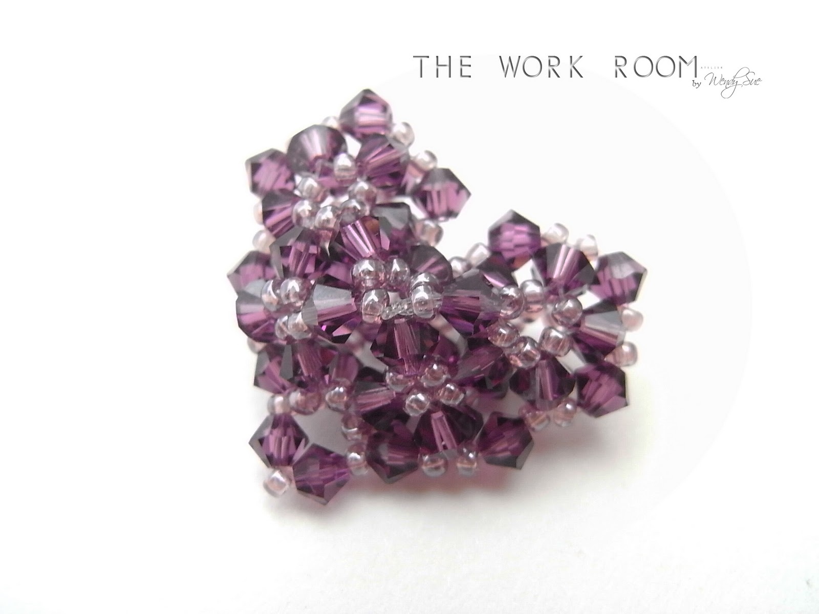 The Work Room TWR060 Beaded Pillow Heart Tutorial