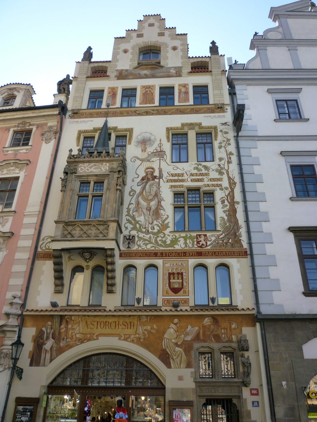 Nursing and the city Prague