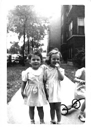 Me - about 5 yrs old (right)