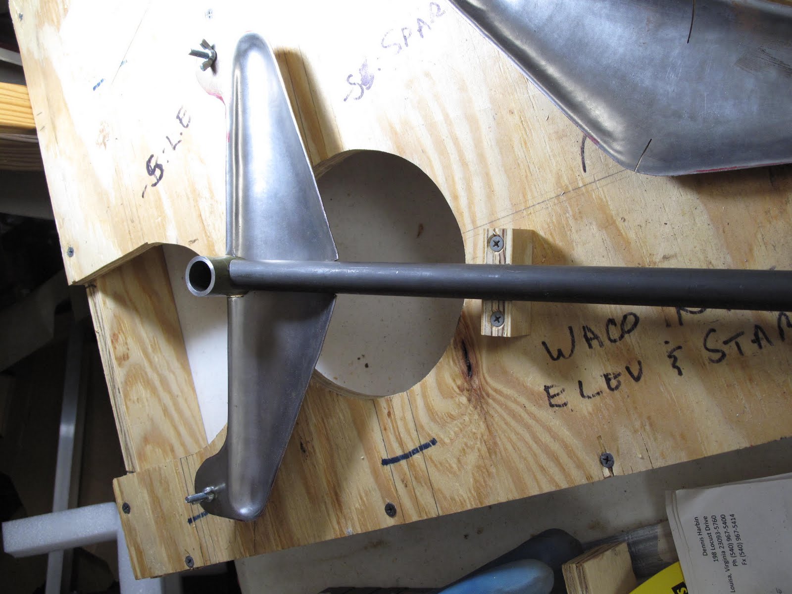 WACO NINE Rebirth Fitting Control Horns To Tubes