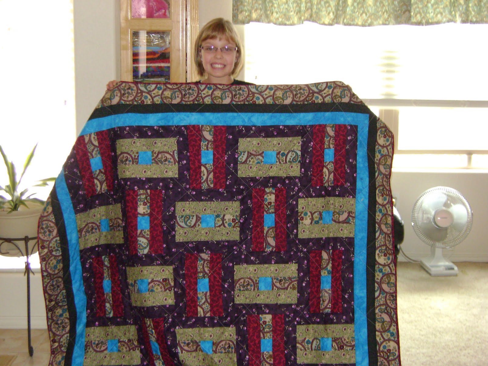 The Williams Family G's Happy Anniversary Quilt