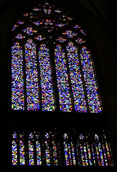 GERMANY-COLOGNE CATHEDRAL:  The Gerhard Richter window / @JDumas