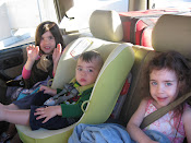 We flew all night but we have smiles and smiles!