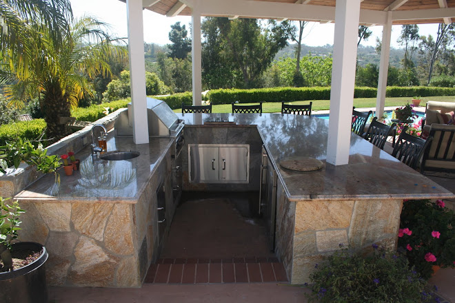OUTDOOR KITCHEN, Designed & Built By Carl