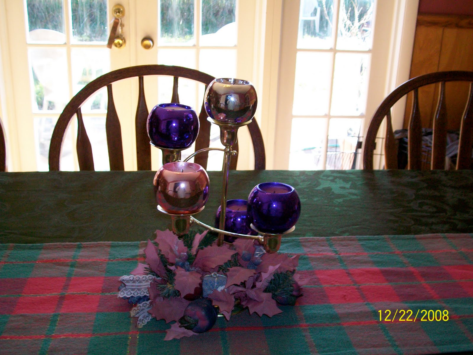 Deeny's Simple Joys How to Make and use an Advent Wreath at Home in