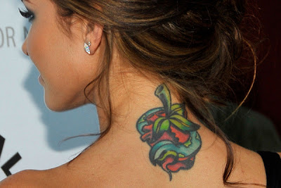 Celeb Tattoos on Celebrity Tattoos  Beautiful  Famous  Female Celebrity Tattoos