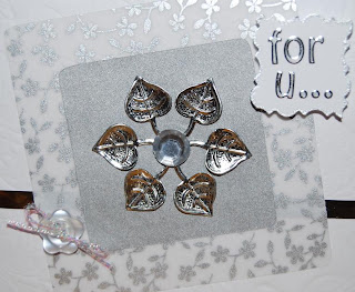 Naturally Me Creations: Silver Dry Embossed Card