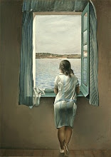 La niña de la ventana -Dali