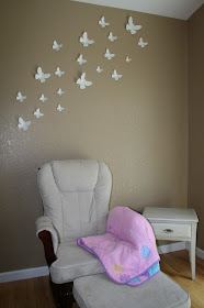 The Funky Monkey: Embellished Paper: 3D Butterfly Wall Decor 