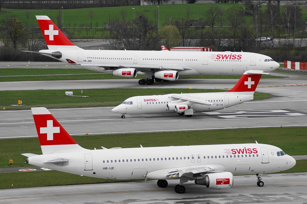 Flughafen Zürich: Swiss Int. Airlines
