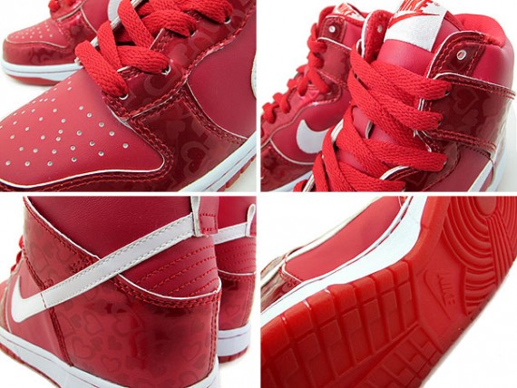 Strangelove nike sb dunk low valentine's day ct2552-800 Nasa Frsh: Nike Dunk High GS – Valentine’s Day 2011