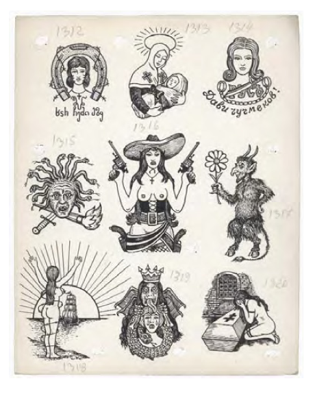 Russian criminals' tattoos : Art in hell  JAKE CAN DO