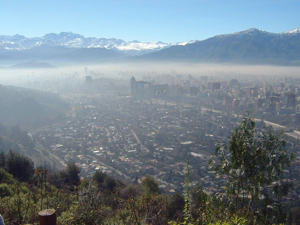 Santiago en un día "Normal"
