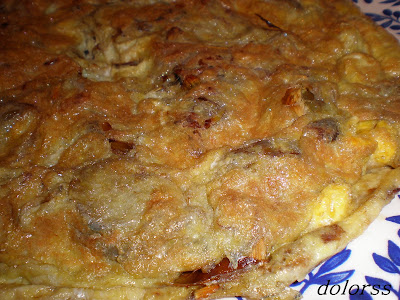  Tortilla de alcachofa 