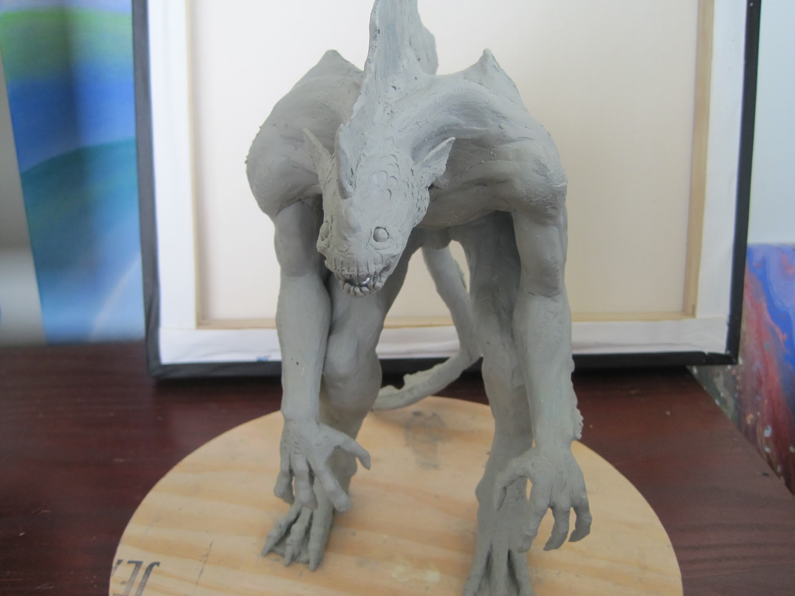 Jim's Project: Creature Design Clay Model