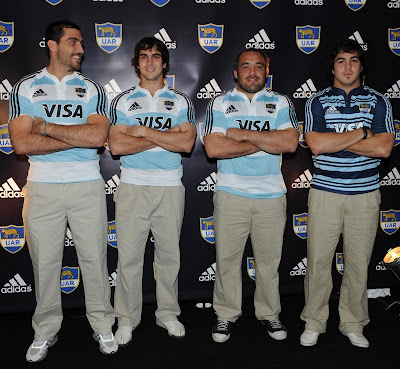 Adidas presentó la camiseta de Los Pumas Norte Rugby