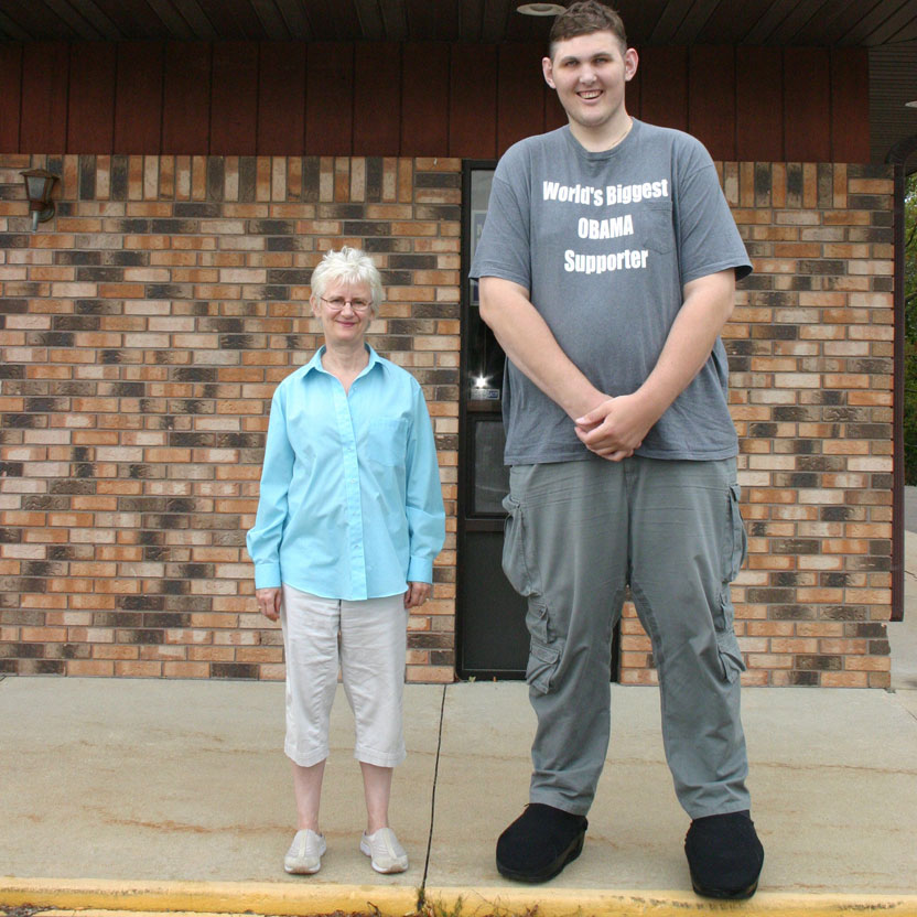 Shannon Salmon: New Tallest Man In U.S.