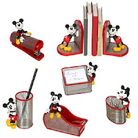 Disney World Magic Blog Mickey Mouse 6 Pc Mesh Desk Set Mickey Mouse 6 Pc Mesh Desk Set