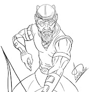 Arqueiro Verde. Postado por Alexander DA ROCHA SANTOS às 14:43