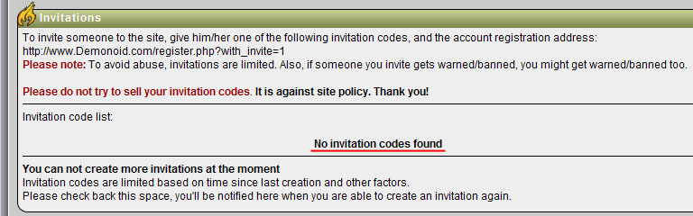 Demonoid Com Invitation Code Generator Free