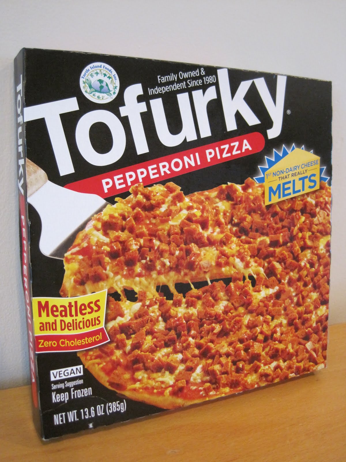 Whoa Wren Tofurky Frozen Pizza