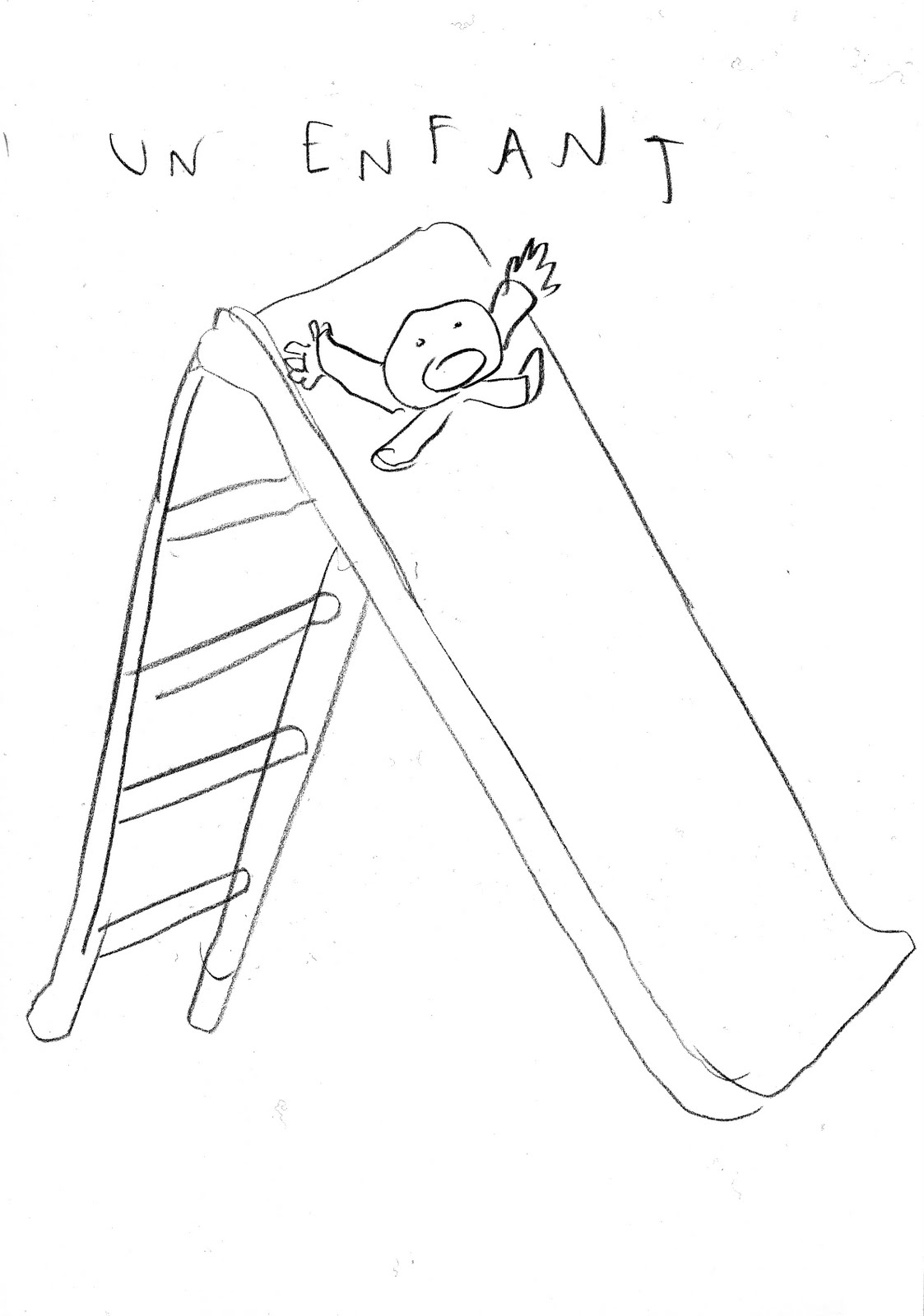 Dessin De Toboggan / Coloriage Coloriage Enfant Au Toboggan Gratuit