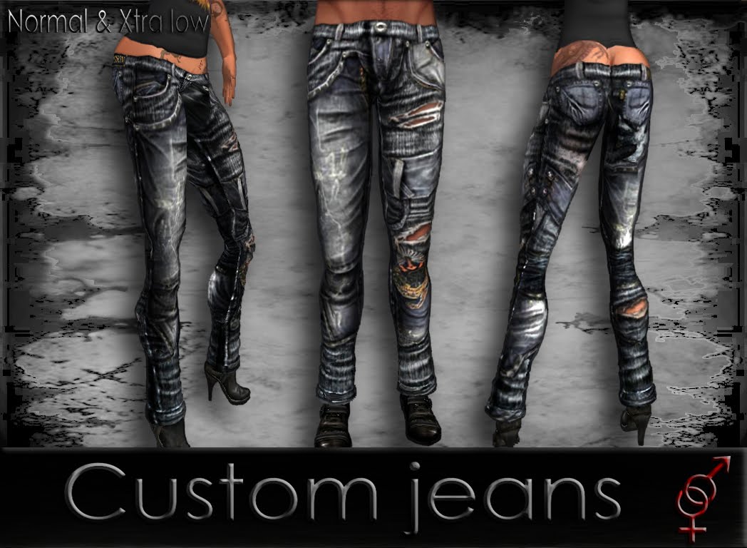 Poison: Custom jeans