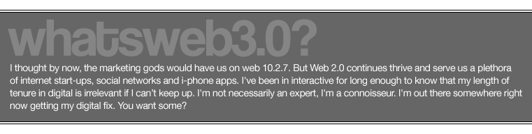what's web 3.0?