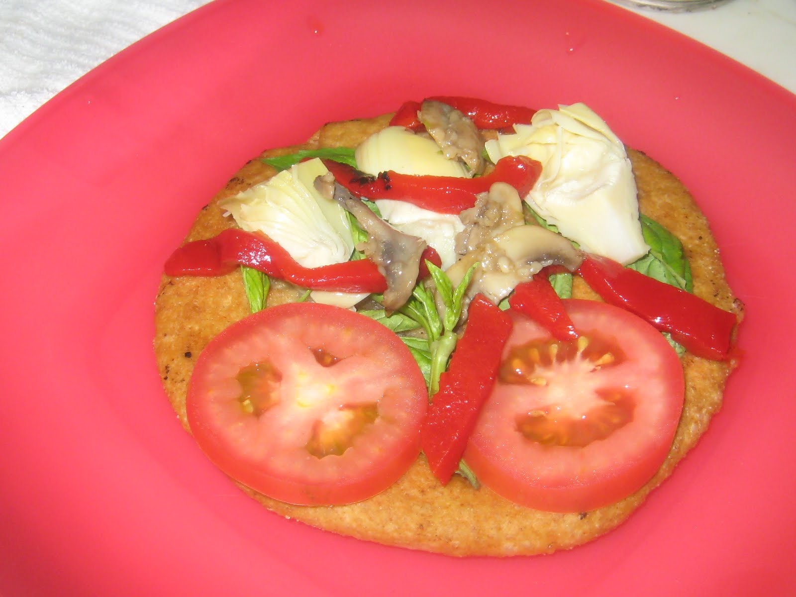 Maggie's Country Kitchen Pan Fried Pizza. with a Friend