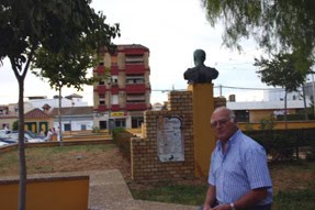 Ante monumento plaza de Sanlucar.