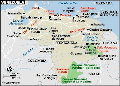 The Road Goes on Forever Angel - Venezuelamap