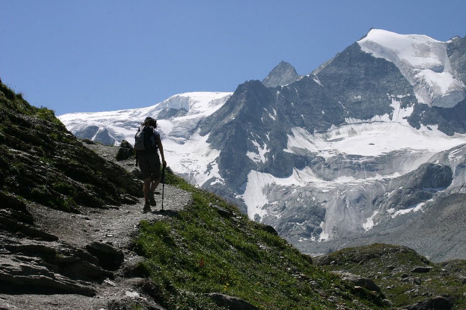Los Alpes 2.010: La cabaña y el glaciar de Moiry