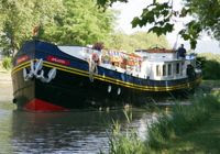 French Hotel Barge ANJODI 6 week transeuropean cruise