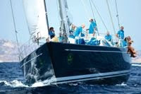 Race Swan Charter Yacht HIGHLAND BREEZE - contact ParadiseConnections.com