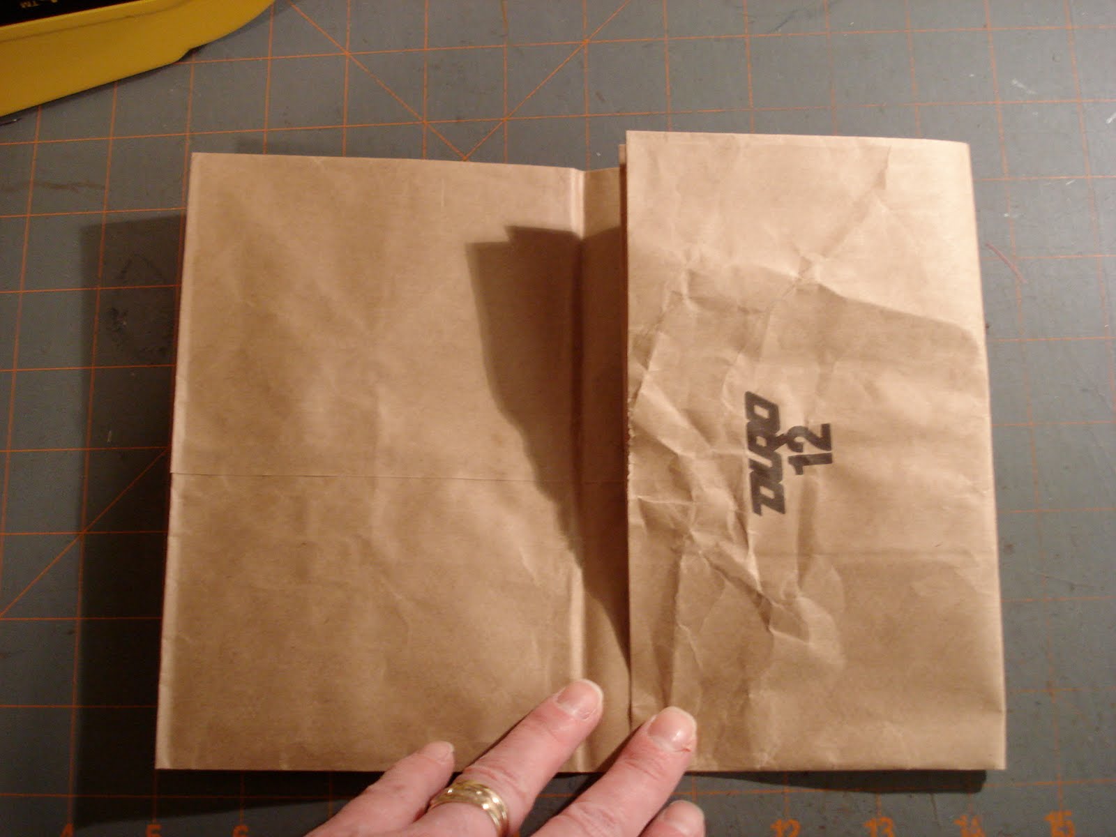 A Creative Operation Triple Fold Paper Bag Mini Album